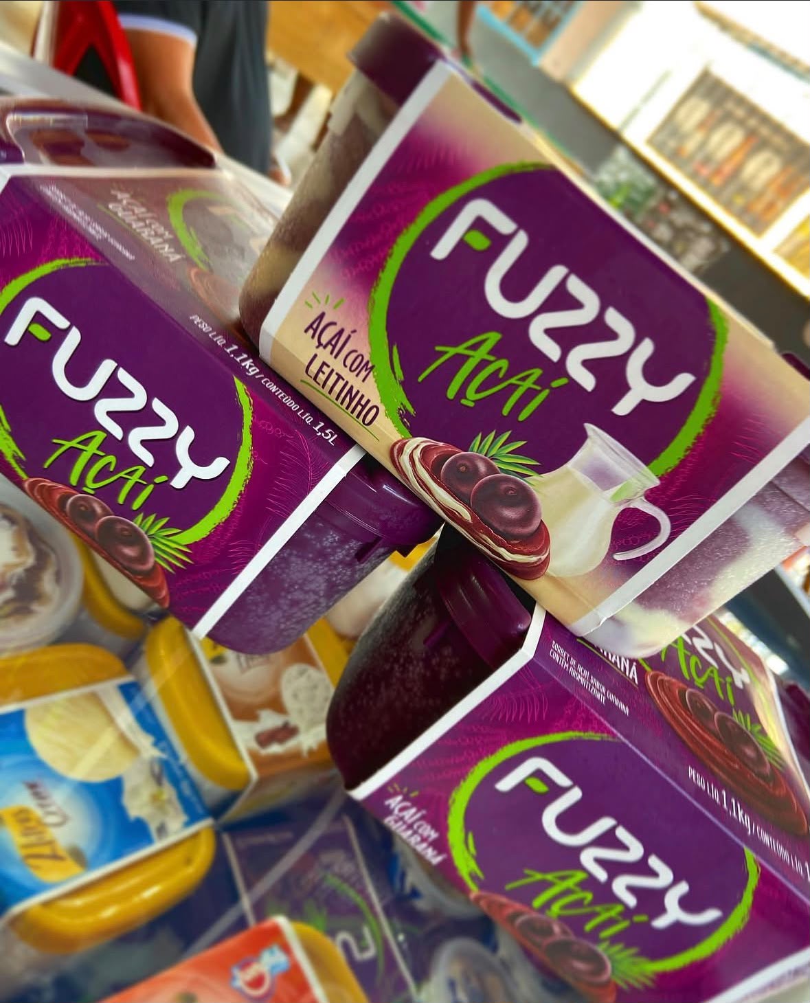 Açai vendidos no Recanto da Família