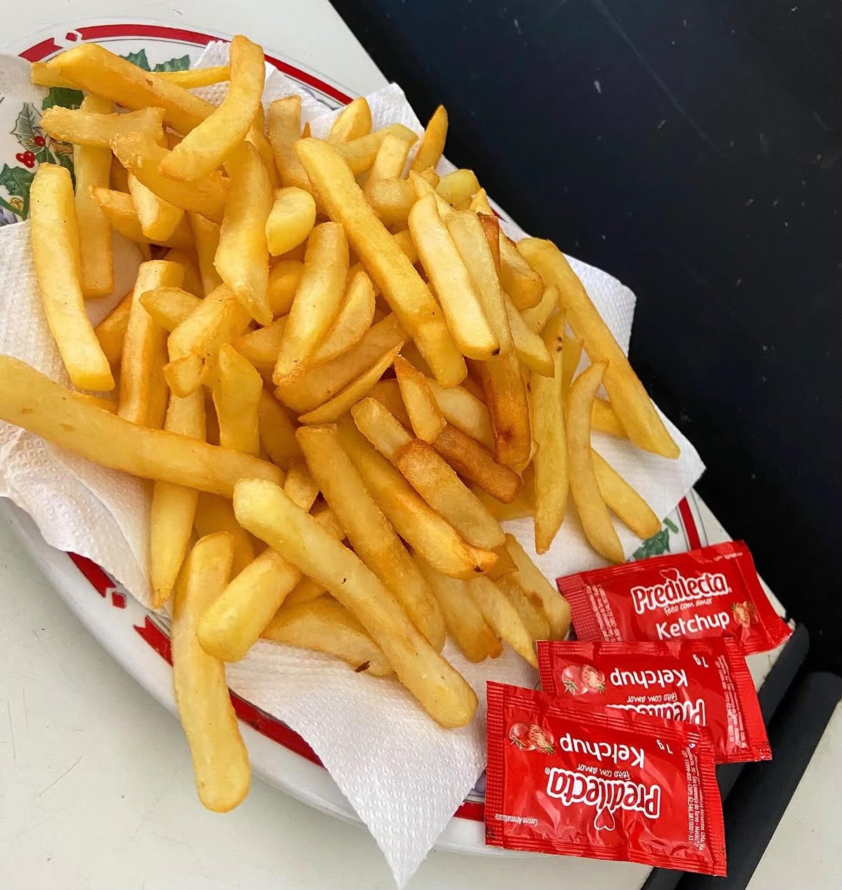 Batatas fritas do Recanto da Família